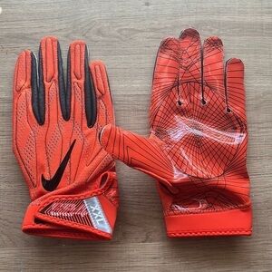 NWT Nike SB4 Superbad 4 NFL Receiver Gloves Orange/Black - Size XXXL